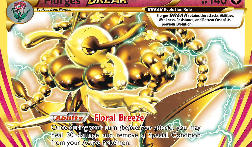 Florges BREAK Pokemon Kaart