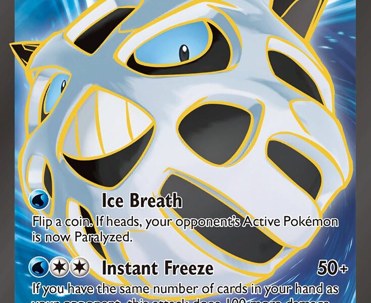 Glalie-EX Pokemon Kaart