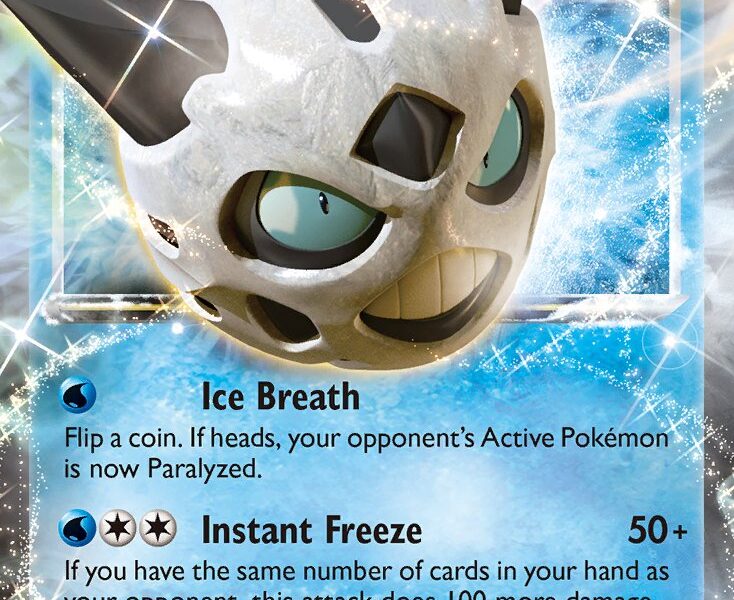 Glalie-EX Pokemon Kaart