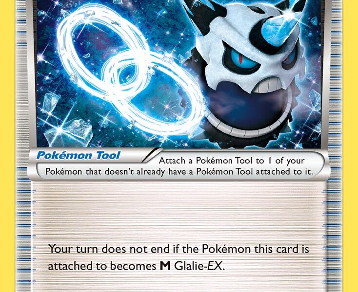 Glalie Spirit Link Pokemon Kaart
