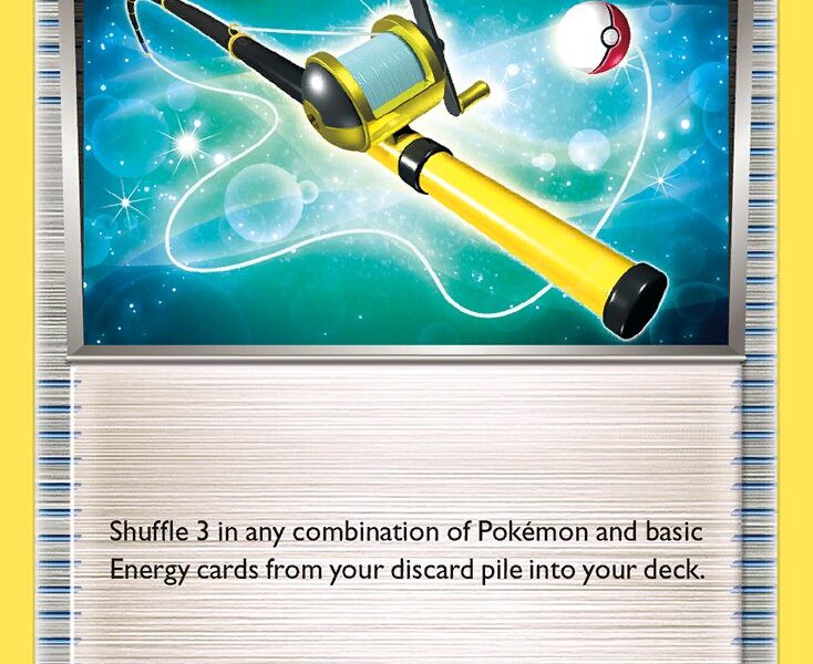 Super Rod Pokemon Kaart