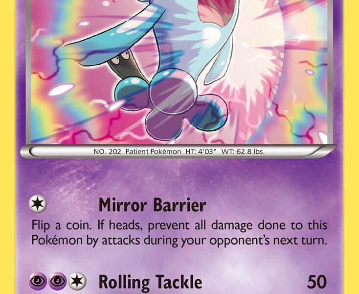 Wobbuffet Pokemon Kaart
