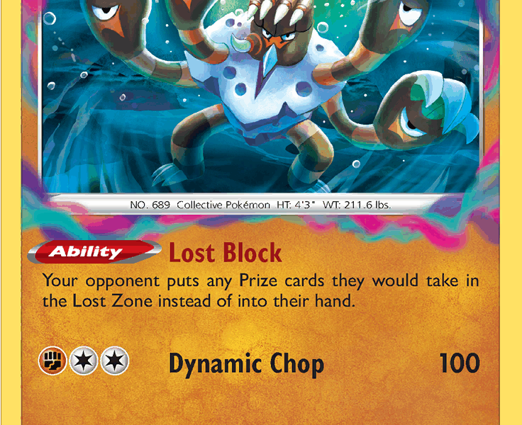 Barbaracle Pokemon Kaart