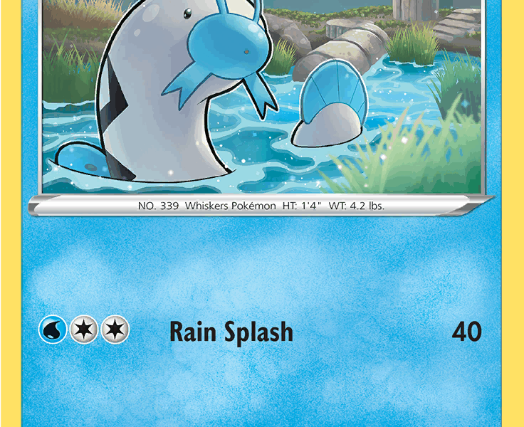 Barboach Pokemon Kaart