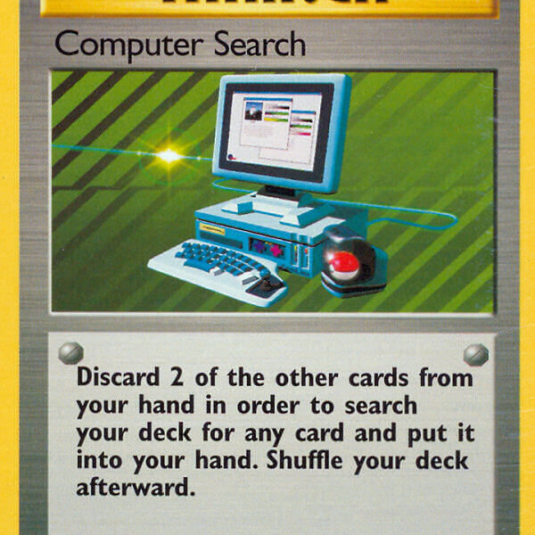 Computer Search Pokemon Kaart
