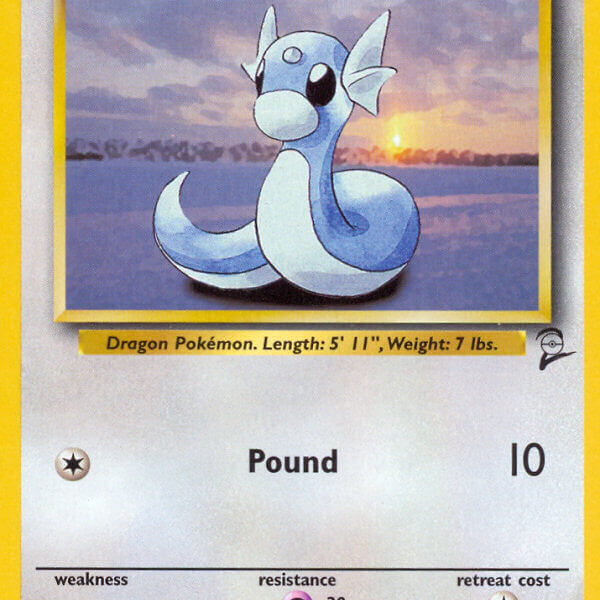 Dratini Pokemon Kaart