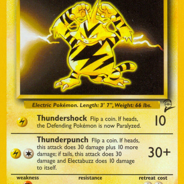 Electabuzz Pokemon Kaart