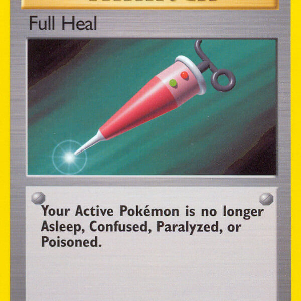 Full Heal Pokemon Kaart