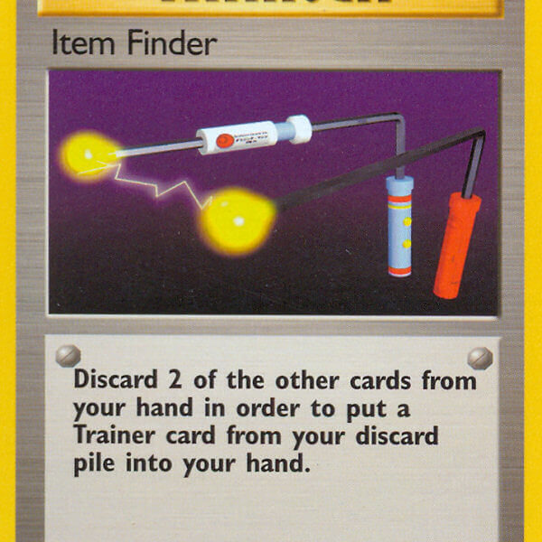Item Finder Pokemon Kaart