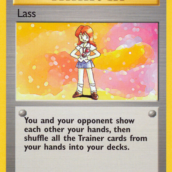 Lass Pokemon Kaart