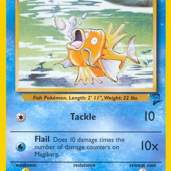 Magikarp Pokemon Kaart