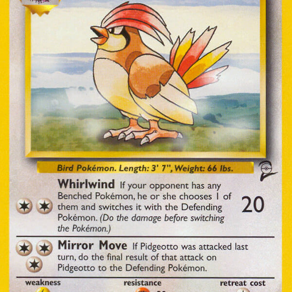 Pidgeotto Pokemon Kaart