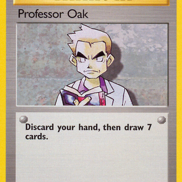 Professor Oak Pokemon Kaart