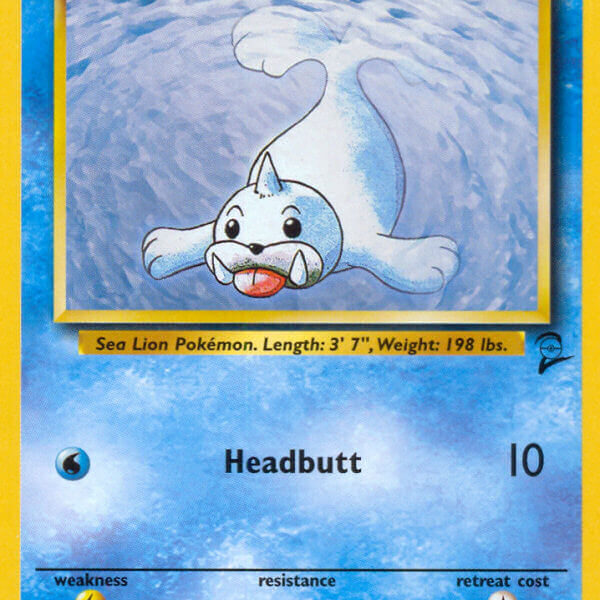 Seel Pokemon Kaart