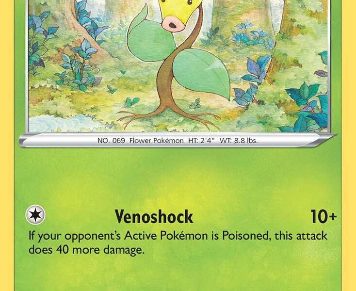 Bellsprout Pokemon Kaart