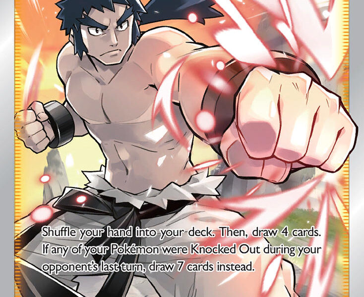 Bruno Pokemon Kaart