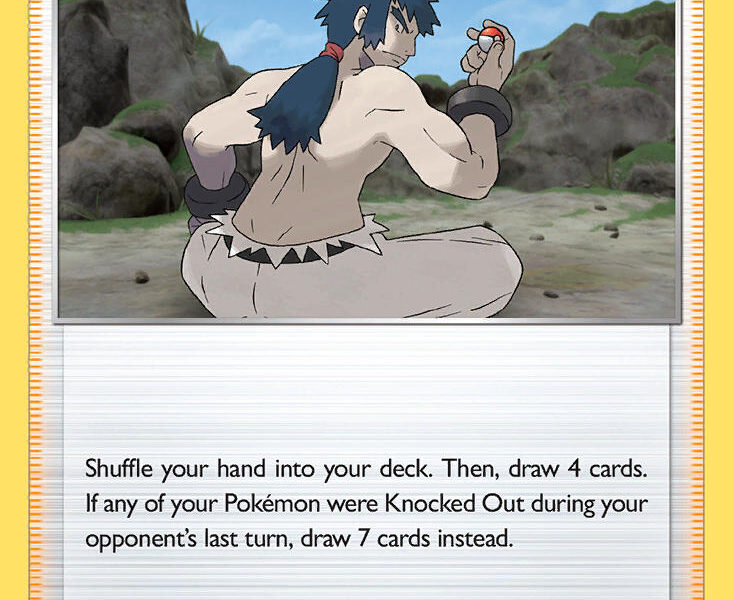 Bruno Pokemon Kaart