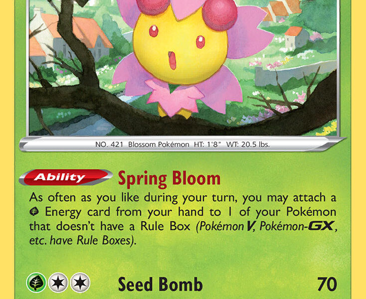 Cherrim Pokemon Kaart