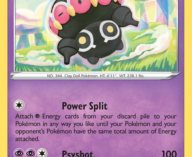 Claydol Pokemon Kaart