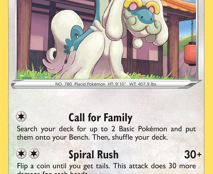 Drampa Pokemon Kaart