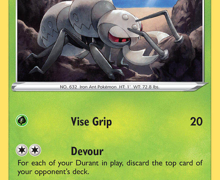 Durant Pokemon Kaart