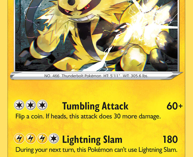 Electivire Pokemon Kaart