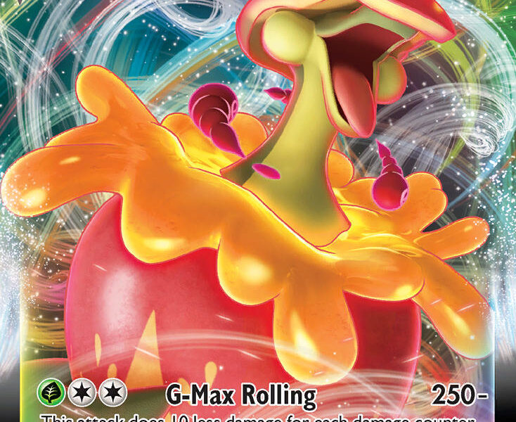 Flapple VMAX Pokemon Kaart