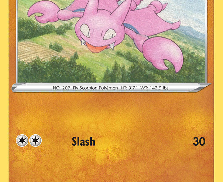 Gligar Pokemon Kaart