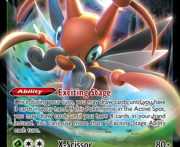 Kricketune V Pokemon Kaart
