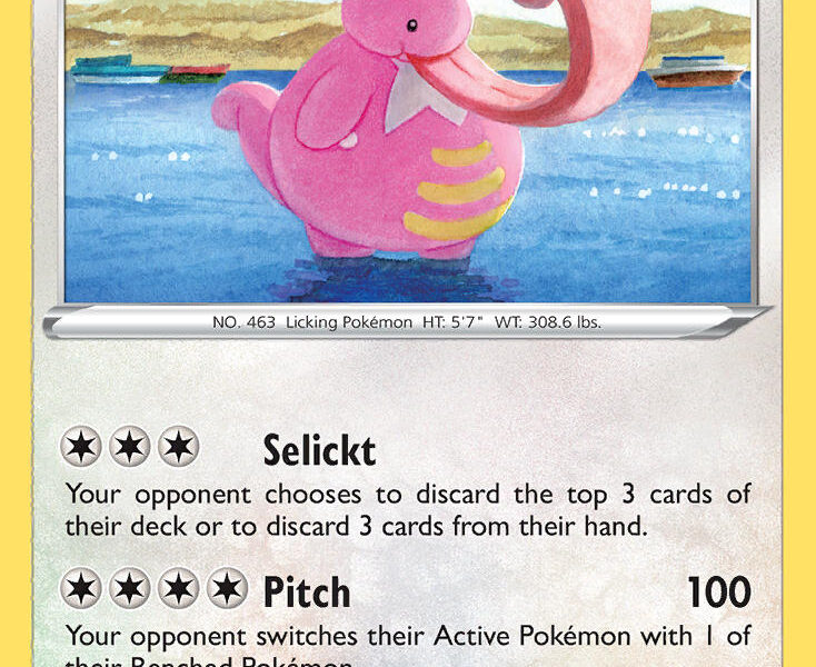 Lickilicky Pokemon Kaart