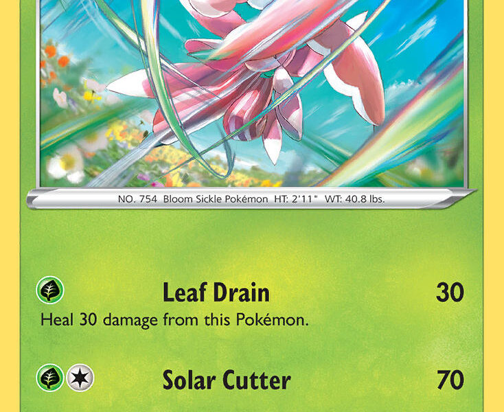 Lurantis Pokemon Kaart