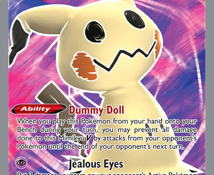 Mimikyu V Pokemon Kaart