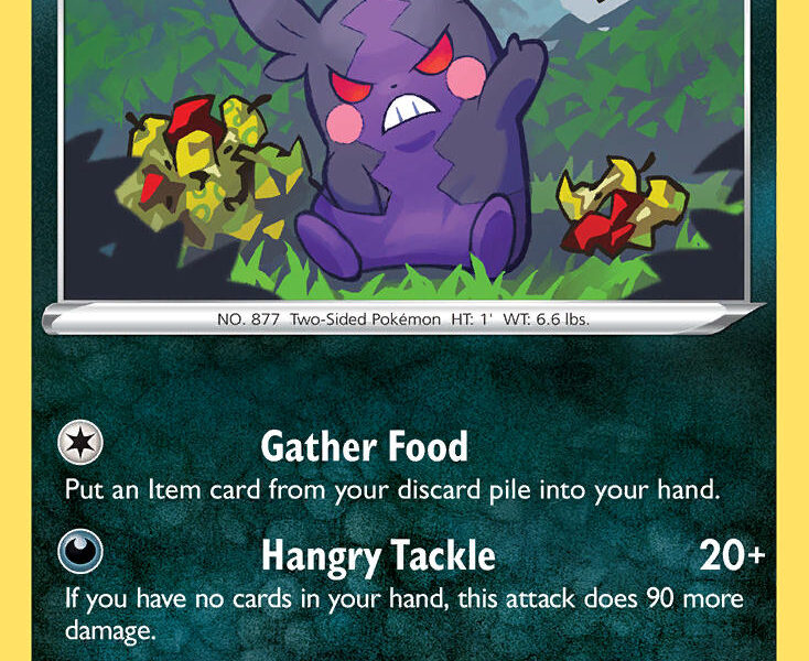 Morpeko Pokemon Kaart