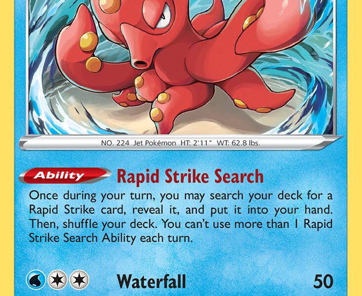 Octillery Pokemon Kaart