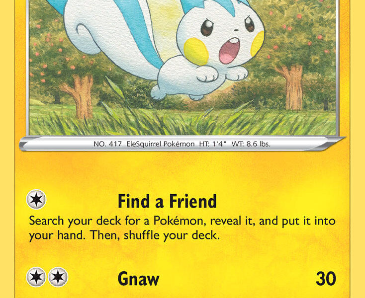 Pachirisu Pokemon Kaart
