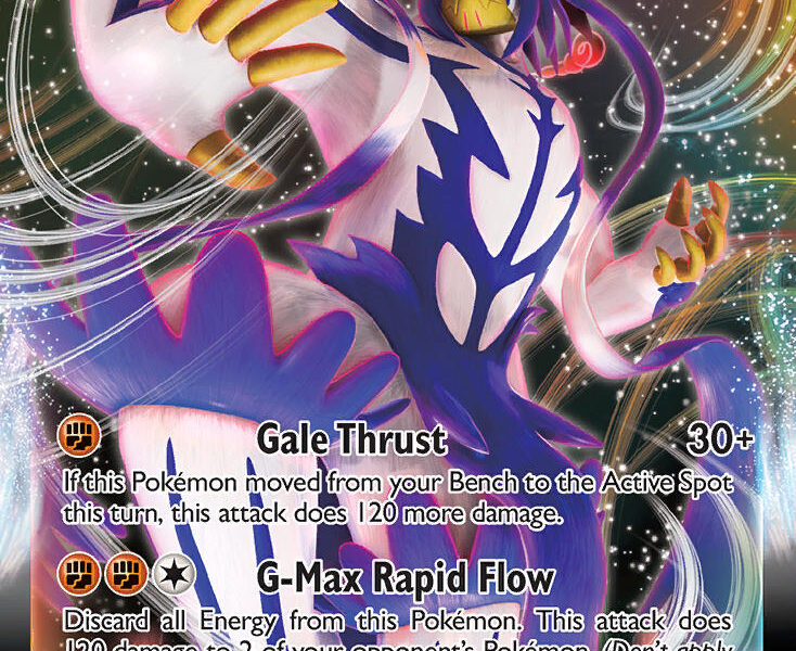 Rapid Strike Urshifu VMAX Pokemon Kaart