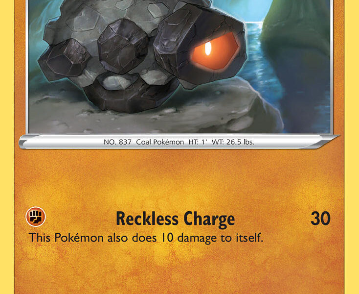 Rolycoly Pokemon Kaart