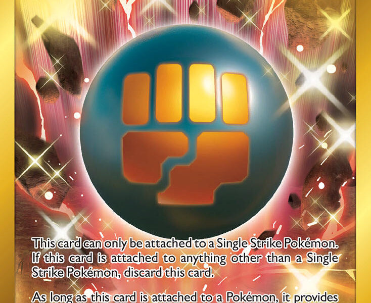 Single Strike Energy Pokemon Kaart