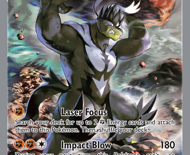 Single Strike Urshifu V Pokemon Kaart