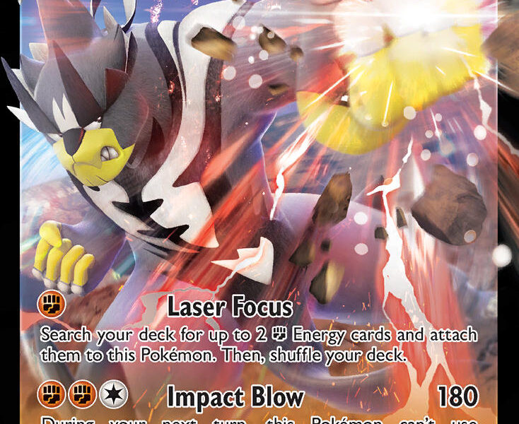Single Strike Urshifu V Pokemon Kaart