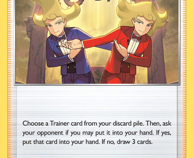 Sordward & Shielbert Pokemon Kaart