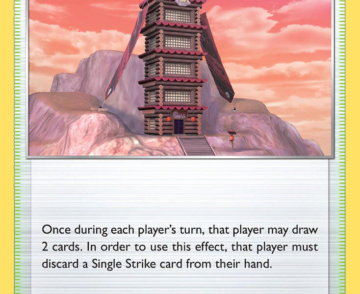 Tower of Darkness Pokemon Kaart