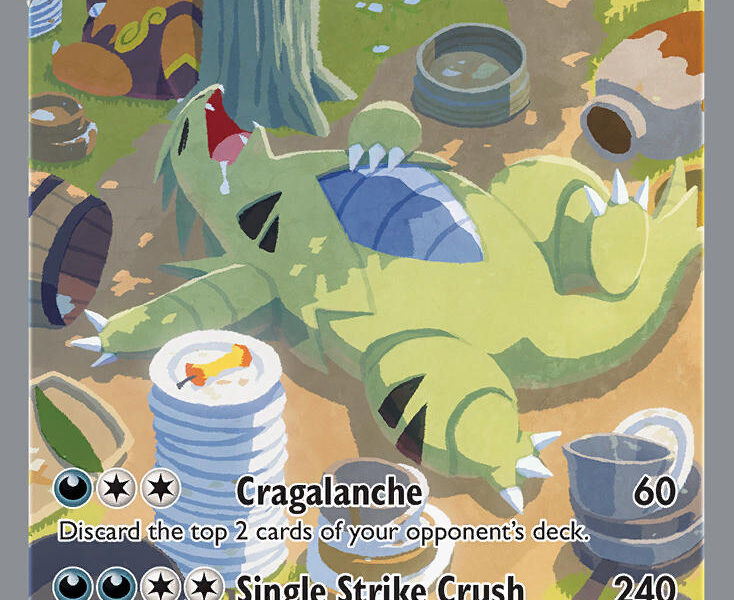 Tyranitar V Pokemon Kaart