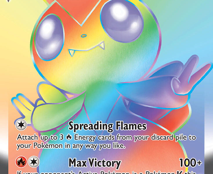 Victini VMAX Pokemon Kaart