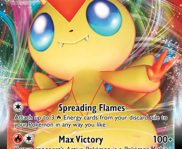 Victini VMAX Pokemon Kaart