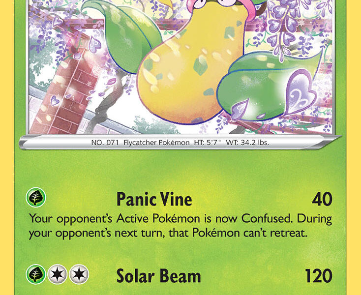 Victreebel Pokemon Kaart