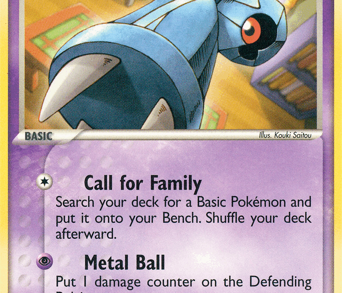 Beldum Pokemon Kaart