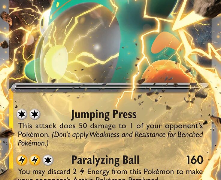 Belibolt ex Pokemon Kaart