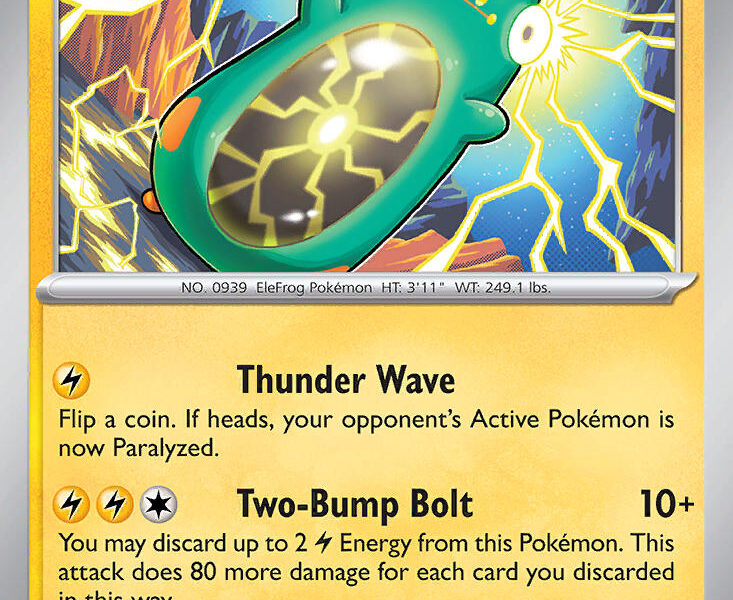 Bellibolt Pokemon Kaart