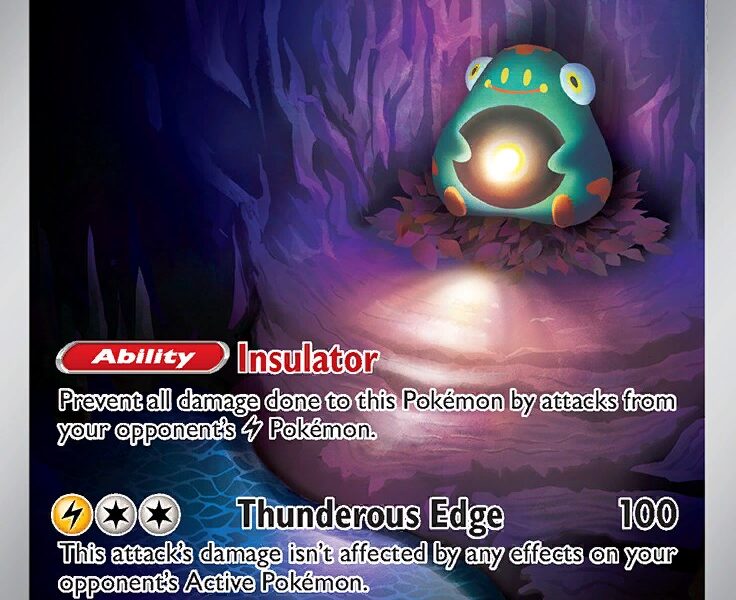 Bellibolt Pokemon Kaart